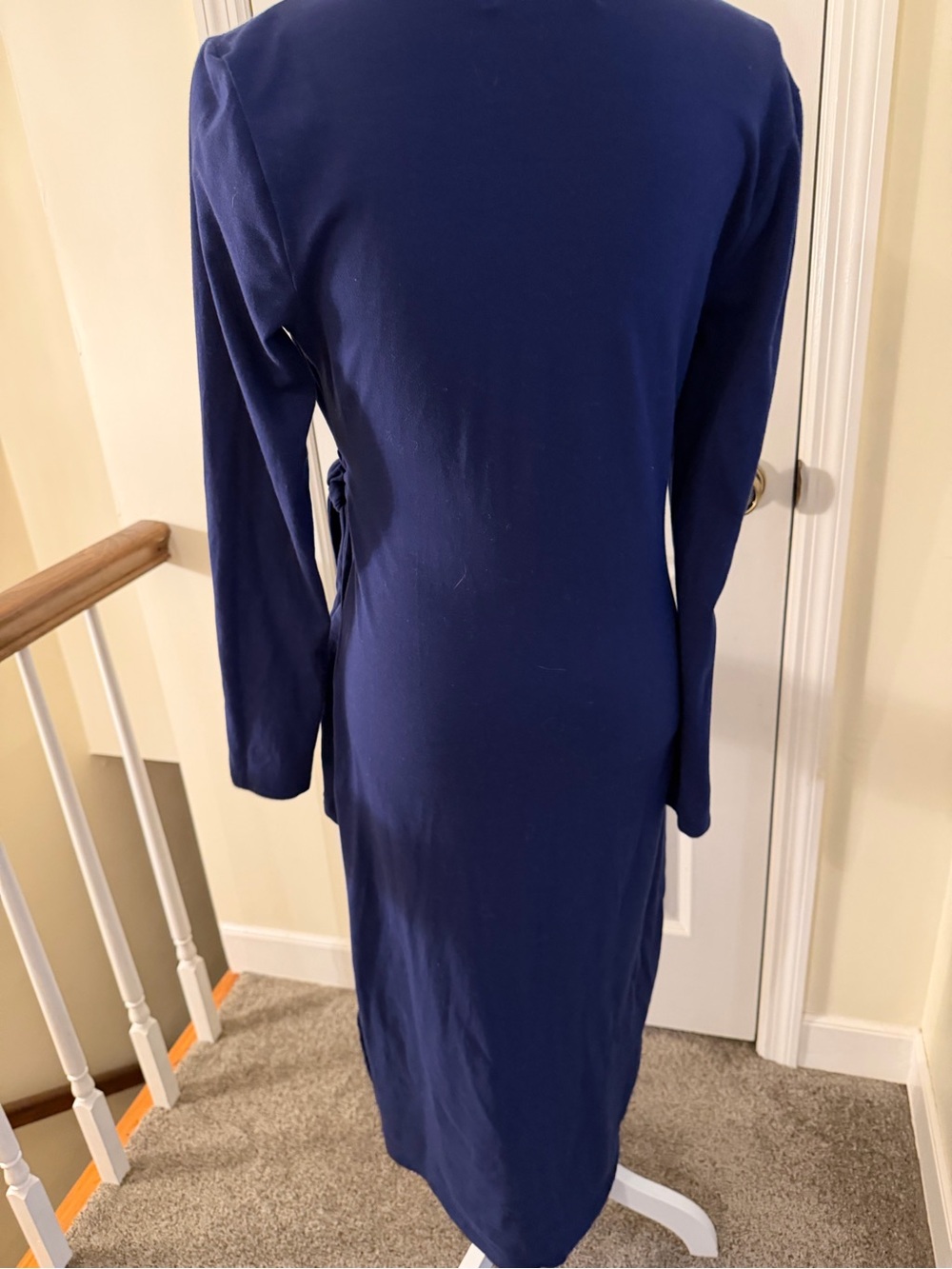 Anthropologie Daily Practice Tie Breaker Long Sleeve Dress - Picture 8 of 9